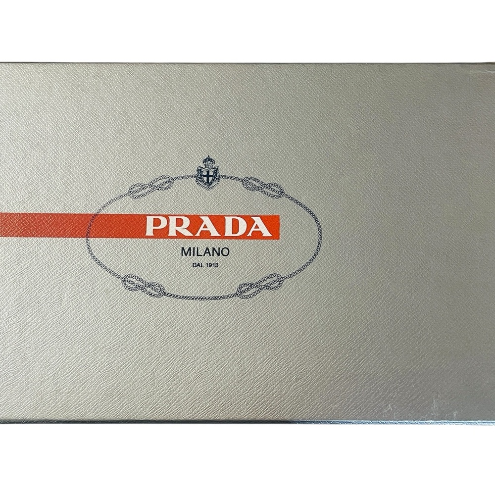 Prada Men’s Black Patent Leather Oxford Dress Shoes 9 Made In Italy Fathers Day - Picture 8 of 9